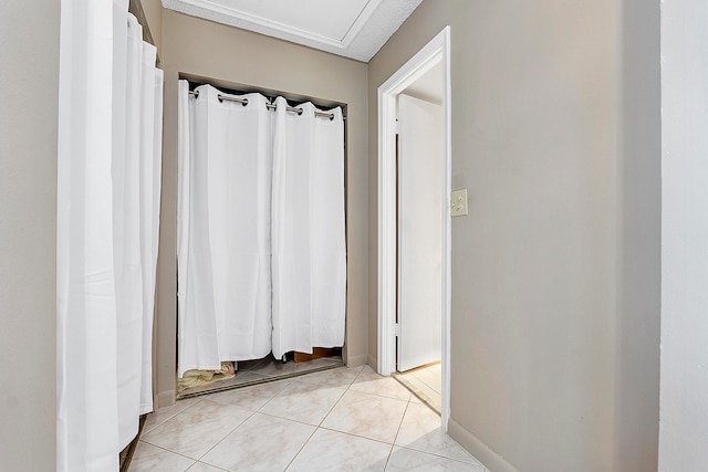 bathroom featuring tile patterned floors