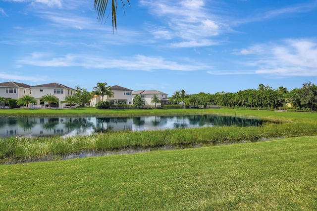 property view of water