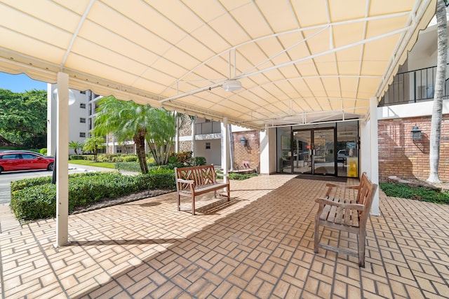 2801 N Palm Aire Dr Unit 106, Pompano Beach, FL 33069 - view of patio