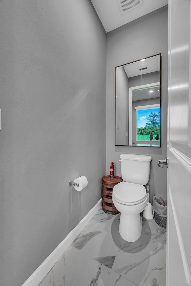 bathroom with toilet