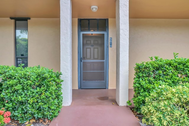6610 Coral Lake Dr Unit 110, Margate, FL 33063 - property entrance featuring stucco siding
