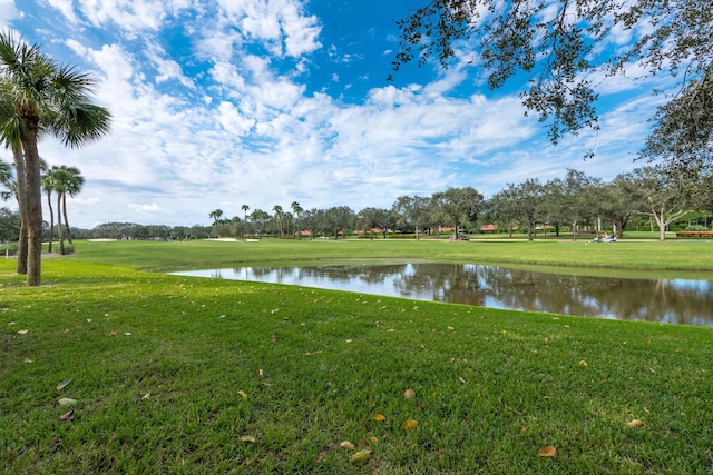 property view of water