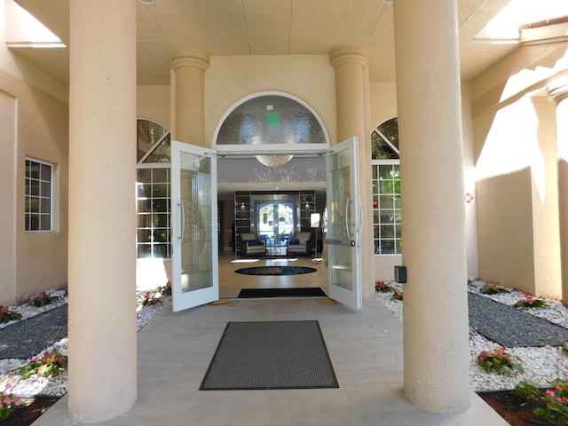 view of entrance to property