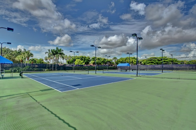 view of sport court