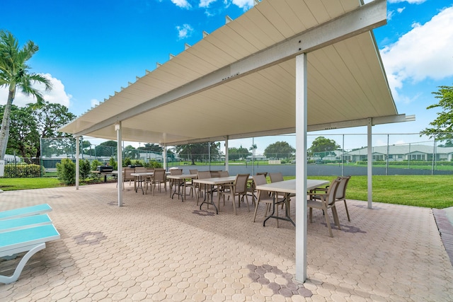 view of patio