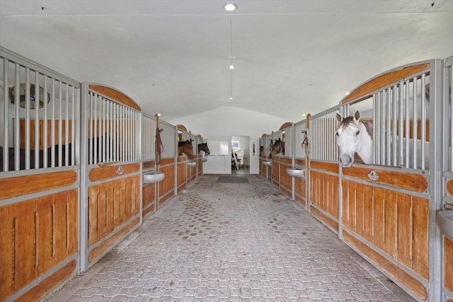 view of stable