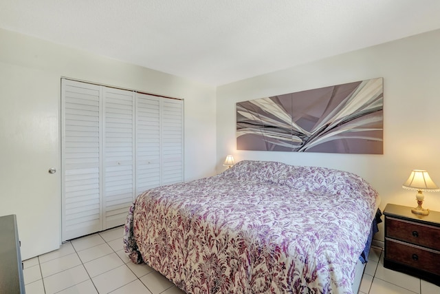 2145 Pierce St Unit 326, Hollywood, FL 33020 - tiled bedroom featuring a closet