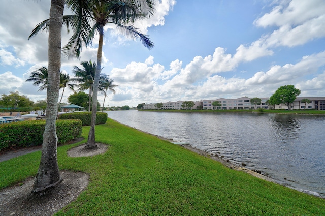 property view of water