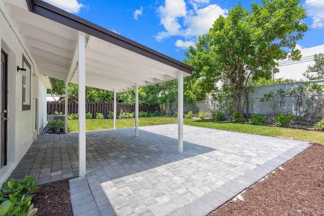 view of patio