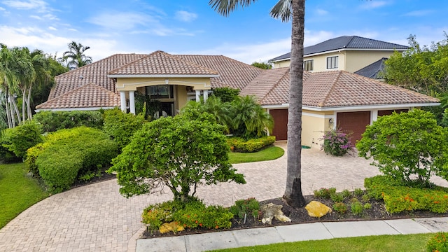 view of mediterranean / spanish house