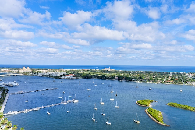 property view of water