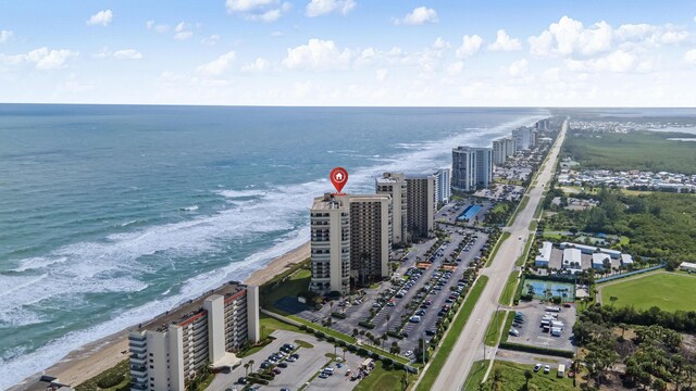 9500 S Ocean Dr Unit 1909, Jensen Beach, FL 34957 - view of urban area with waterfront with a beach
