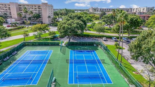 view of sport court