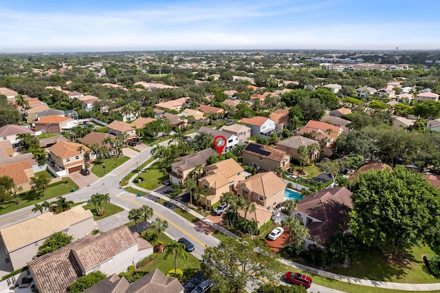 aerial view