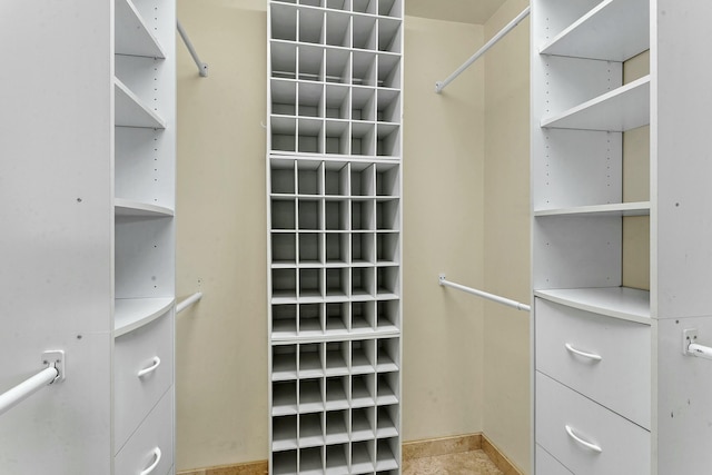 view of spacious closet