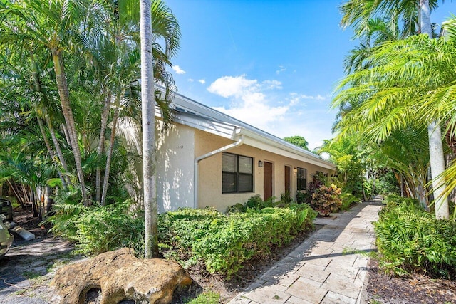 view of home's exterior