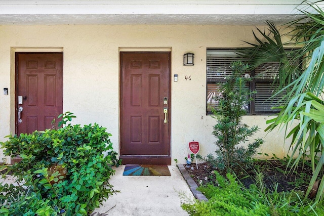 view of property entrance