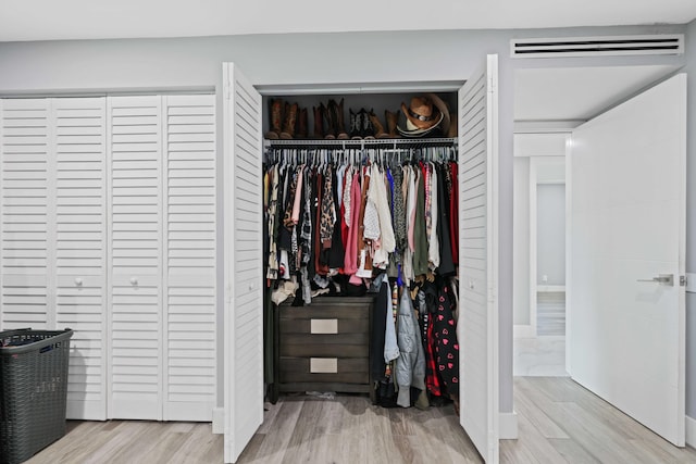 view of closet