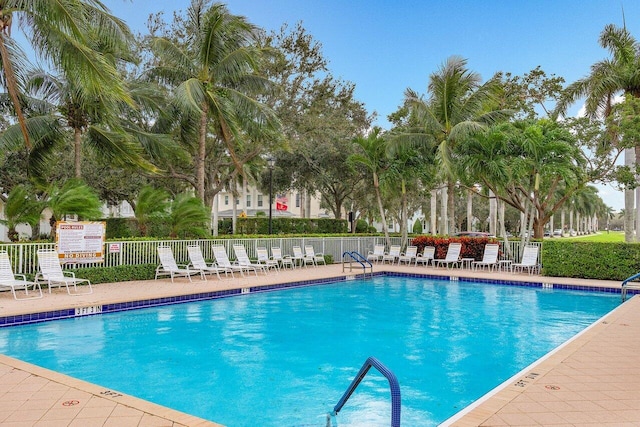 view of swimming pool