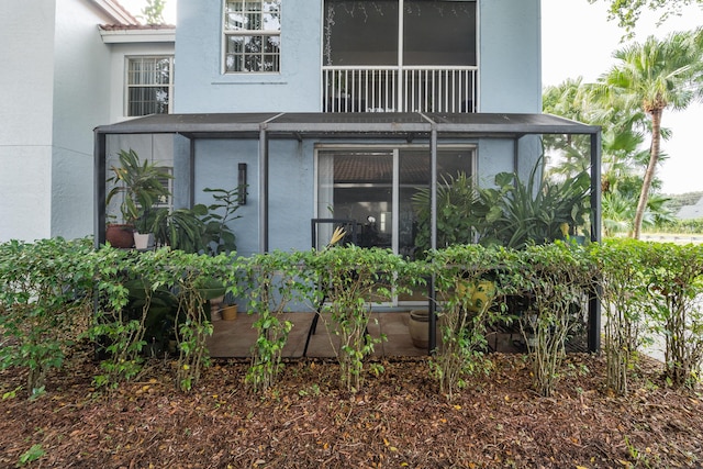 view of rear view of property