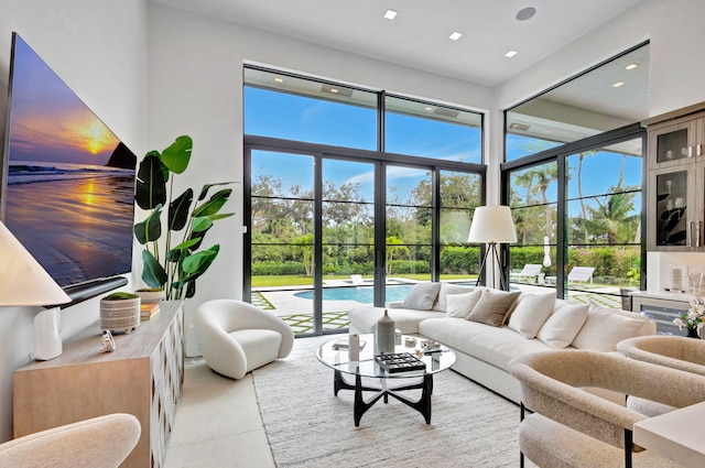 view of living room