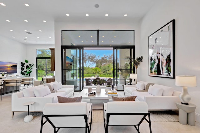 view of living room