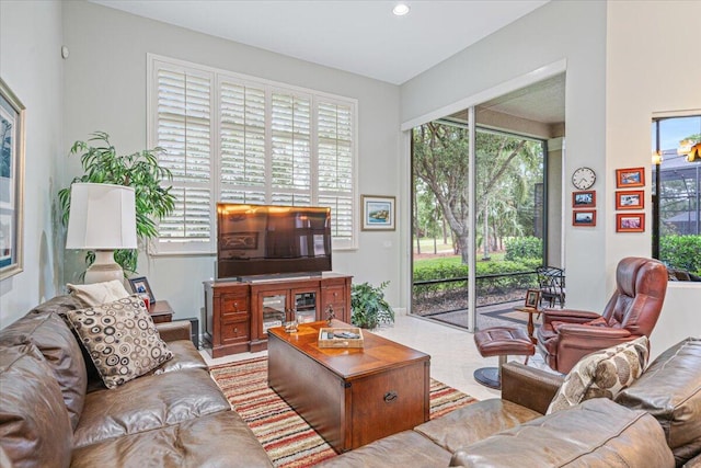 view of living room