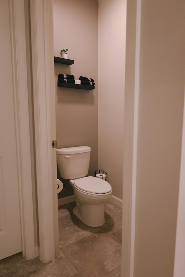 bathroom with toilet