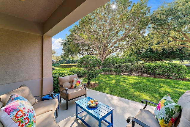 12020 SE Birkdale Run, Jupiter, FL 33469 - view of patio / terrace with outdoor lounge area