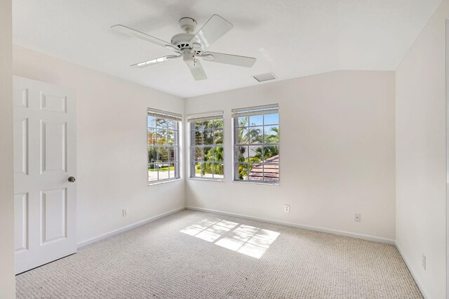 6481 Spartina Cir, Jupiter, FL 33458 - carpeted empty room with a ceiling fan and baseboards