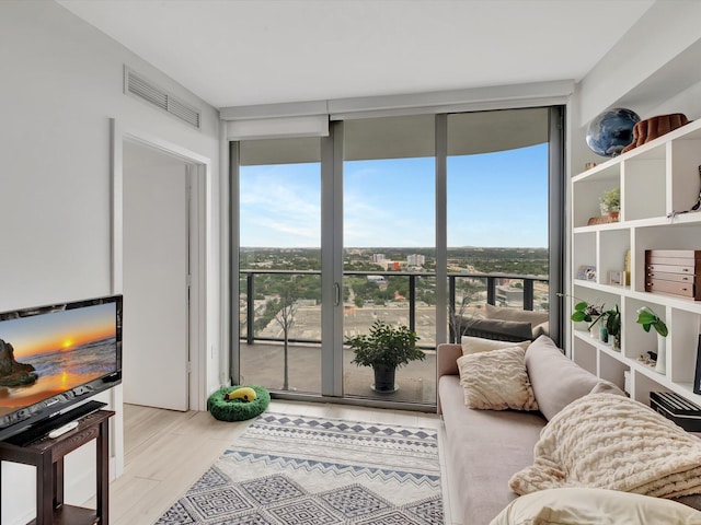 interior space featuring plenty of natural light