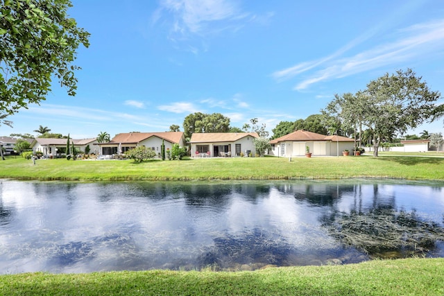 property view of water