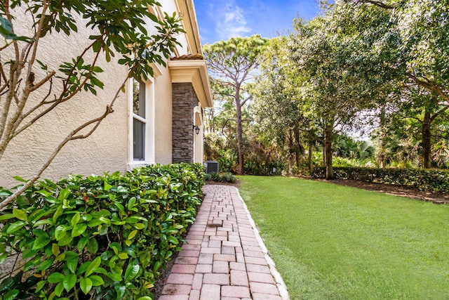 view of yard