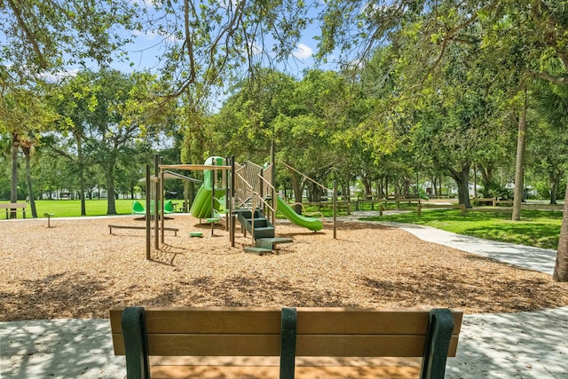 view of community playground