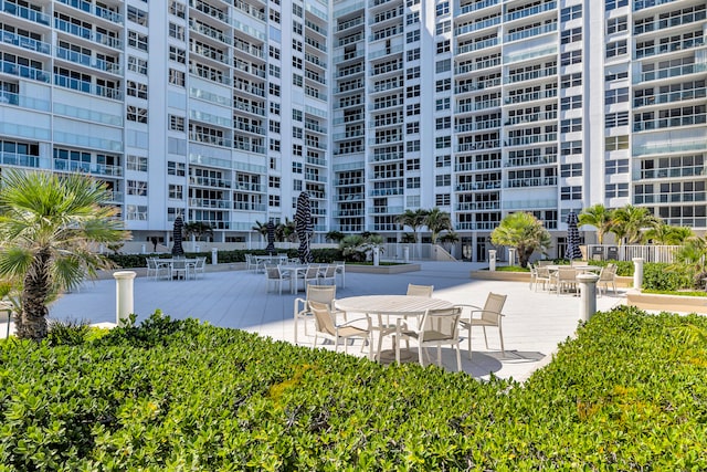 exterior space featuring a patio area