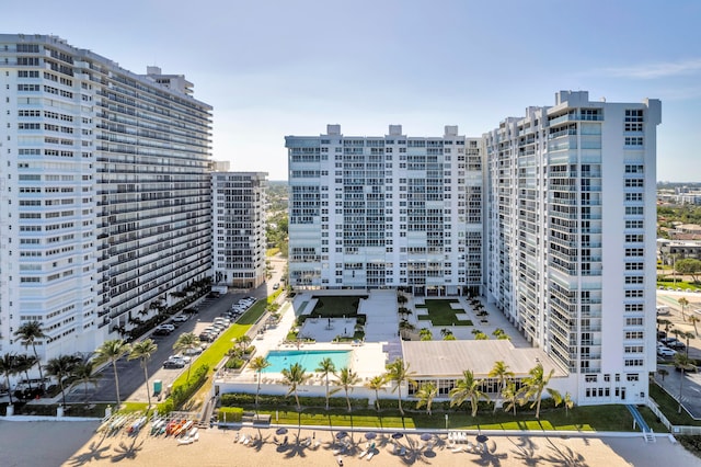 view of property with a community pool