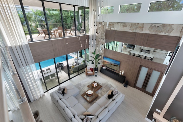 200 NE 6th St, Boca Raton, FL 33432 - living room featuring a wealth of natural light