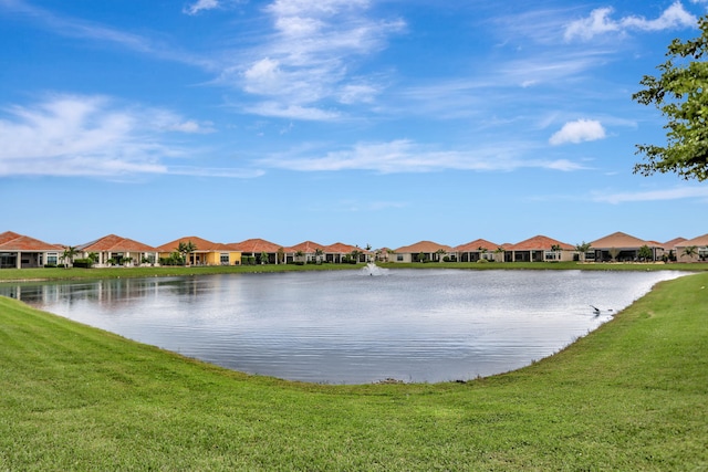 property view of water