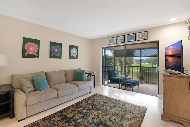 view of living room