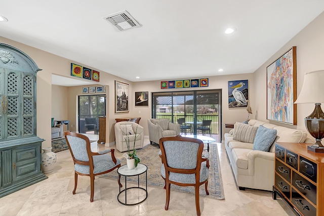 view of living room