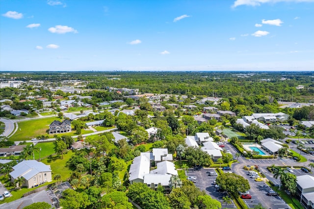 800 NW Fork Rd Unit 7-3, Stuart, FL 34994 - drone / aerial view with a residential view