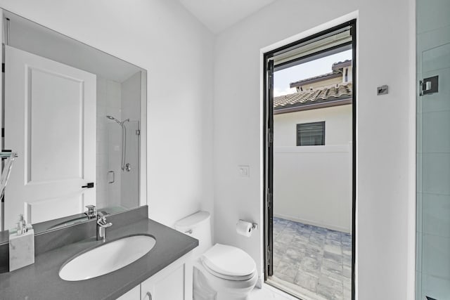 4478 SW 178th Ave Unit 4478, Miramar, FL 33029 - full bathroom with a stall shower, toilet, and vanity