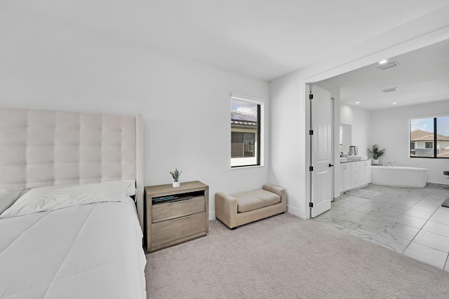 4478 SW 178th Ave Unit 4478, Miramar, FL 33029 - bedroom featuring light marble finish flooring and baseboards