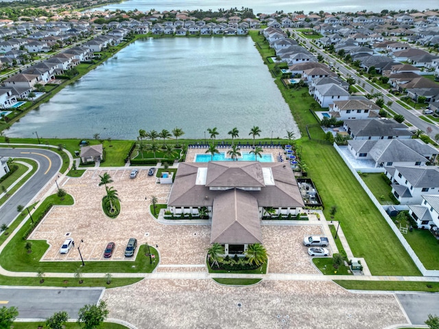 4478 SW 178th Ave Unit 4478, Miramar, FL 33029 - aerial view of residential area featuring a large body of water and a pool area