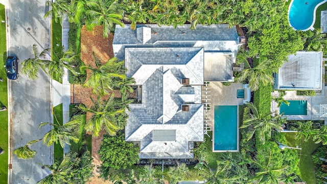 218 Seabreeze Ave, Palm Beach, FL 33480 - aerial view of property and surrounding area with a pool area
