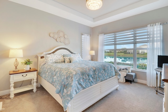 bedroom featuring carpet floors