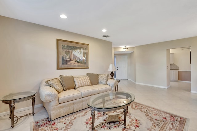 view of living room