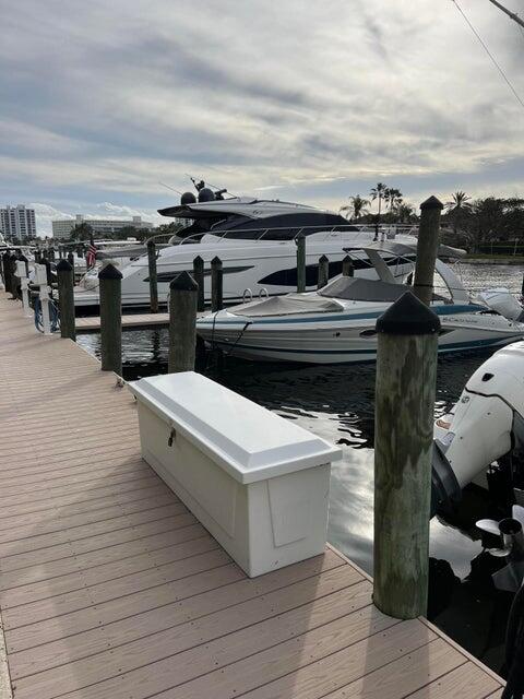 view of dock