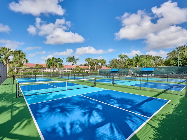 view of sport court