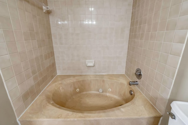 bathroom featuring tub / shower combination